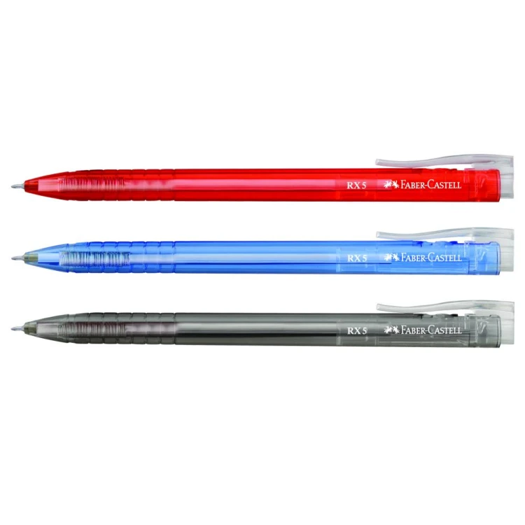 Długopis RX5 0,5 mm niebieski Faber-Castell – zdjęcie 2