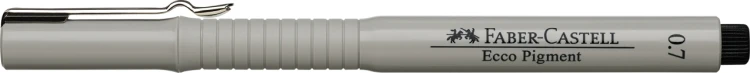 Cienkopis ecco pigment 0,7 mm czarny Faber-Castell – zdjęcie 3