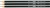 Ołówek 1111 HB czarny 3 sztuki blister Faber-Castell – zdjęcie 2
