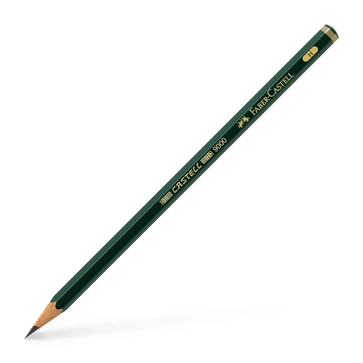 Ołówek castell 9000/H Faber-Castell – zdjęcie 2