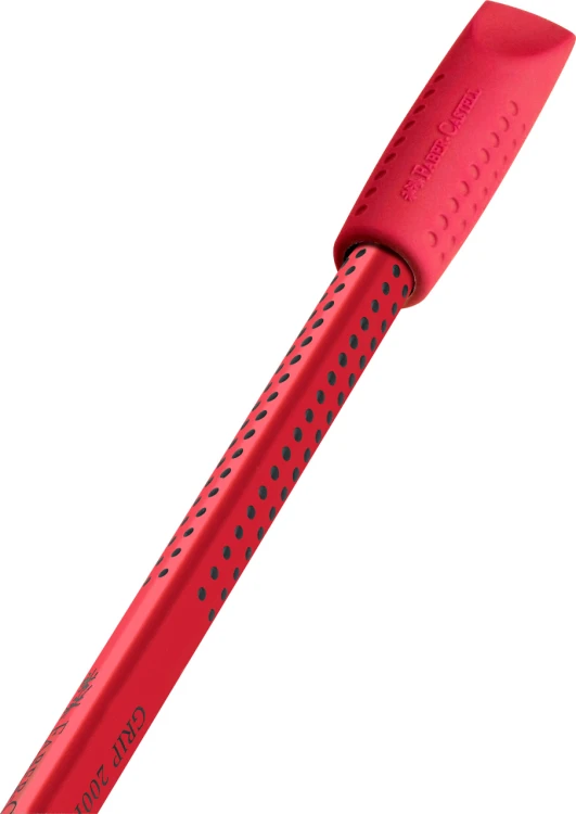 Gumka grip 2001 nakładka mix kol. 2 szt. w etui Faber-Castell – zdjęcie 2