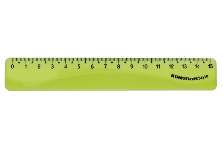 LINIJKA 15cm FLEXI STYLE KUM – zdjęcie 3