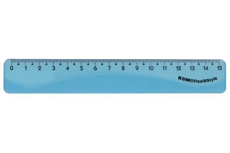 LINIJKA 15cm FLEXI STYLE KUM – zdjęcie 4