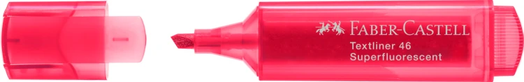 Zakreślacz 1546 czerwony Faber-Castell – zdjęcie 2