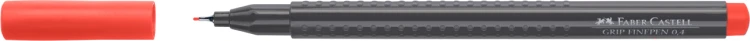 Cienkopis grip czerwony Faber-Castell – zdjęcie 2