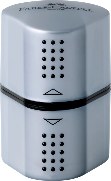 Temperówka grip 2001 trio srebrna blister Faber-Castell – zdjęcie 2