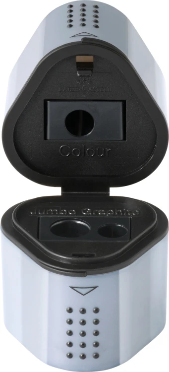 Temperówka grip 2001 trio srebrna blister Faber-Castell – zdjęcie 3