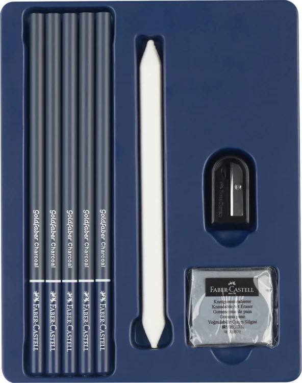 Zestaw do szkicowania goldfaber charcoalfaber-castell – zdjęcie 2
