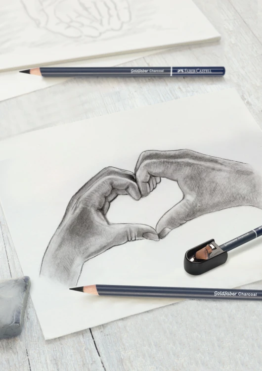 Zestaw do szkicowania goldfaber charcoalfaber-castell – zdjęcie 3