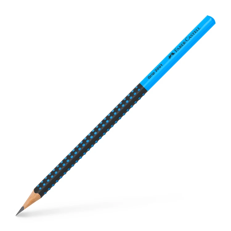 Ołówek grip 2001 two tone czarny/niebieski Faber-Castell – zdjęcie 2