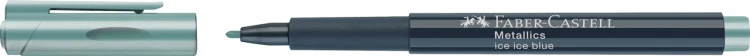 Pisak metaliczny metallics kolor niebieski (ice blue) Faber-Castell – zdjęcie 2