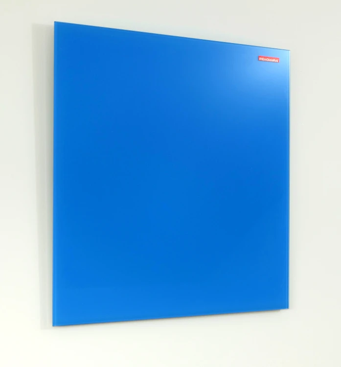 Tablica szklana magnetyczna 600X400 mm memoboards niebieska – zdjęcie 2