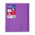 Zeszyt koverbook, w okładce z PP, 17X22 cm, w kratkę, 48 kartek, mix kolorów clairefontaine – zdjęcie 6