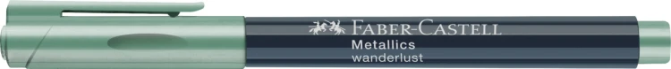 Pisak metaliczny metallics kolor zielony (wanderlust) Faber-Castell – zdjęcie 3