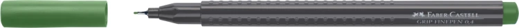 Cienkopis grip zielony Faber-Castell – zdjęcie 2