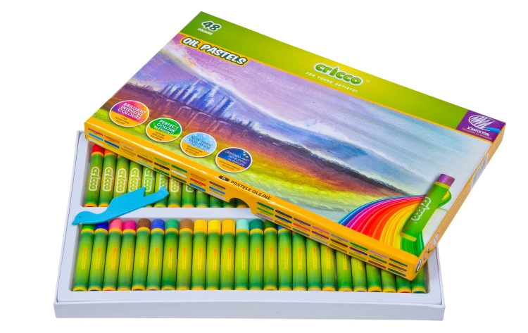 Pastele olejne Cricco kpl. 48-KOL. – zdjęcie 2