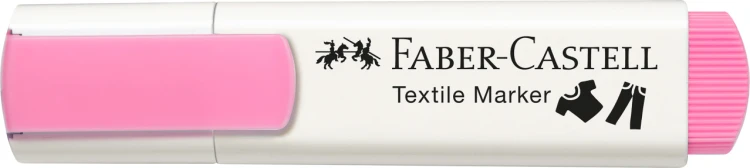 Marker do tkanin różowy Faber-Castell – zdjęcie 3