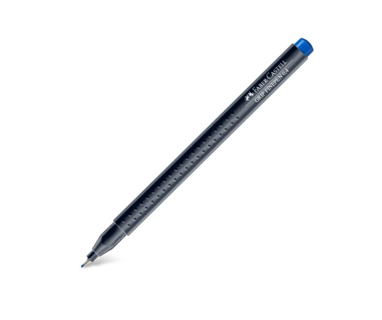 Cienkopis grip niebieski Faber-Castell – zdjęcie 3