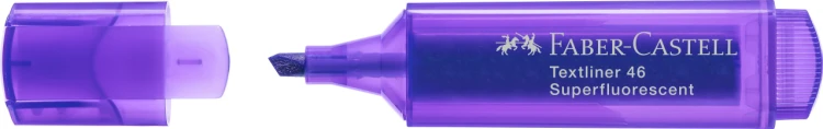 Zakreślacz 1546 fioletowy Faber-Castell – zdjęcie 2