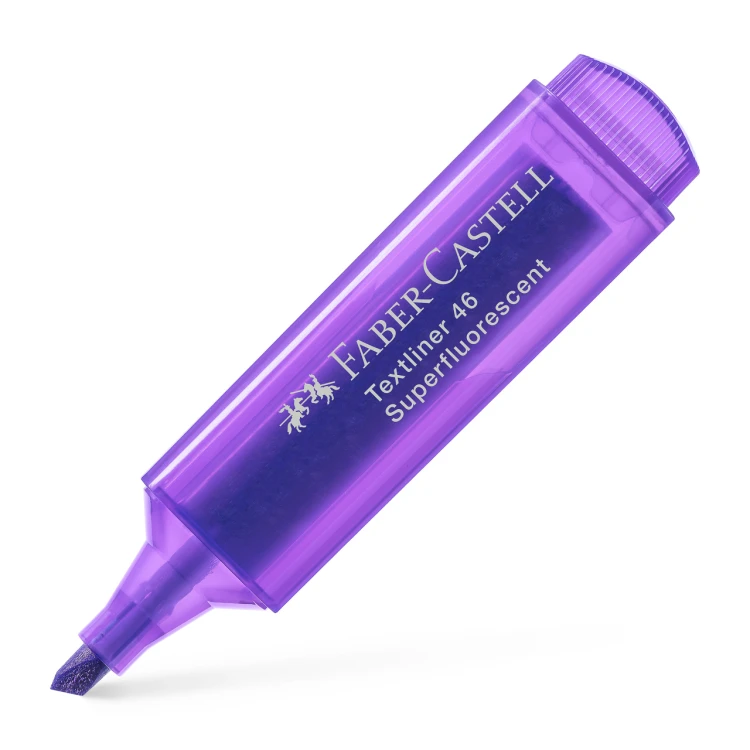 Zakreślacz 1546 fioletowy Faber-Castell – zdjęcie 4