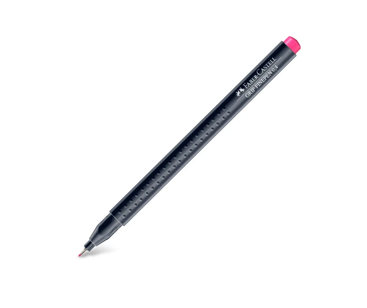 Cienkopis grip różowy Faber-Castell – zdjęcie 2