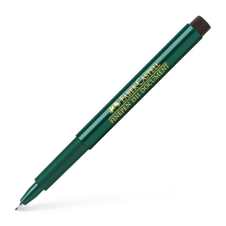 Cienkopis finepen 1511 0,4 mm czarny Faber-Castell – zdjęcie 4