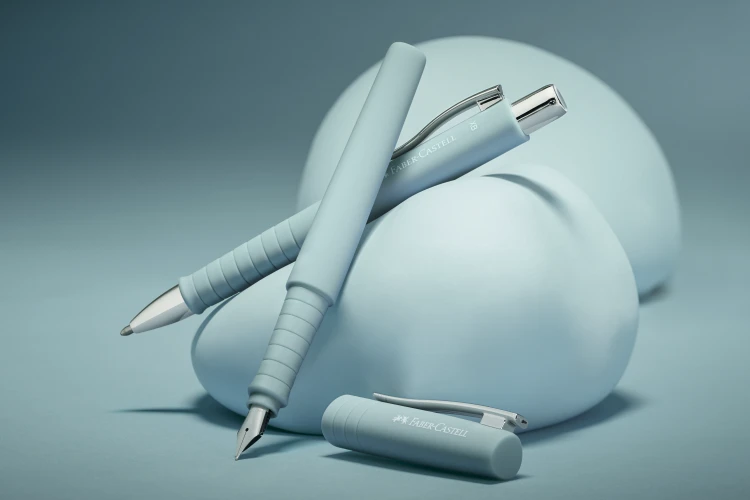 Pióro wieczne poly m caribic blue Faber-Castell – zdjęcie 4