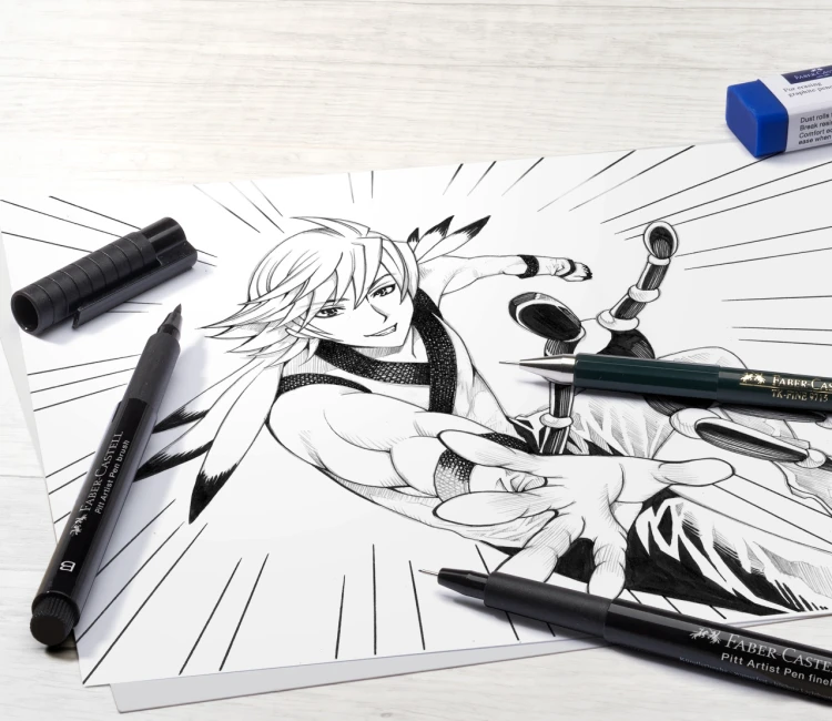 Pitt artist pen manga starter Faber-Castell – zdjęcie 4