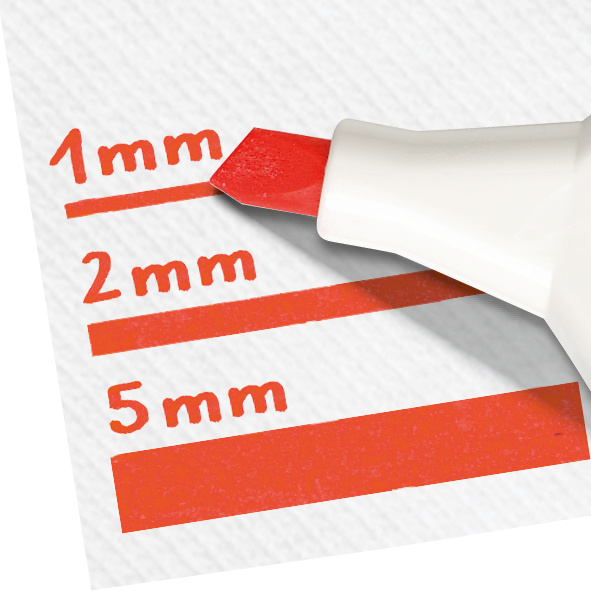 Marker do tkanin czerwony Faber-Castell – zdjęcie 5