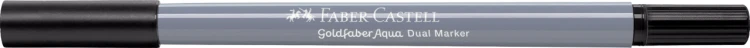 Pisak akwarelowy goldfaber aqua dwustronny kol. 199 Faber-Castell – zdjęcie 2