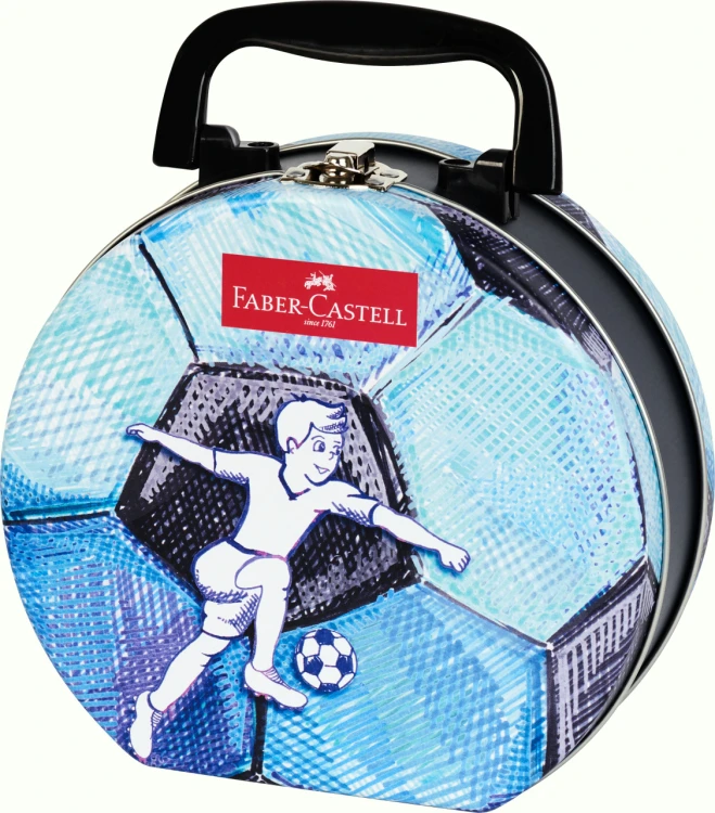 Flamastry connector 33 szt. walizka football Faber-Castell – zdjęcie 2