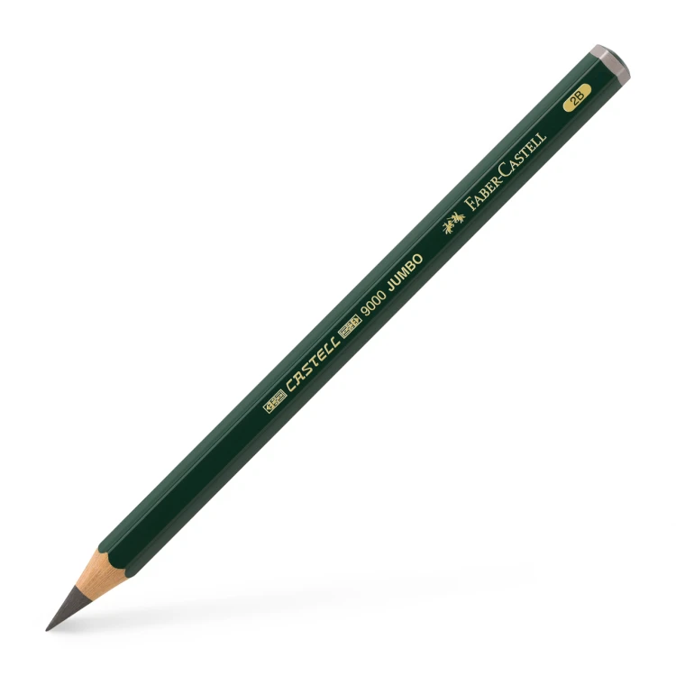 Ołówek castell 9000 JUMBO/2B Faber-Castell – zdjęcie 2