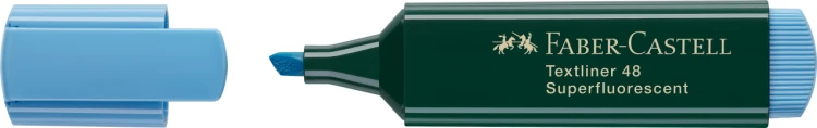 Zakreślacz 48 niebieski Faber-Castell – zdjęcie 2