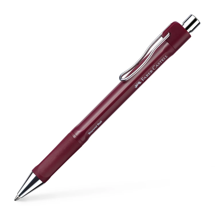 Długopis automatyczny beyond wkład m czerwony Faber-Castell – zdjęcie 2