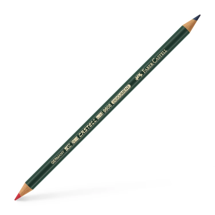 Ołówek kopiowy castell 9608CZERWONO/NIEBIESKI Faber-Castell – zdjęcie 2