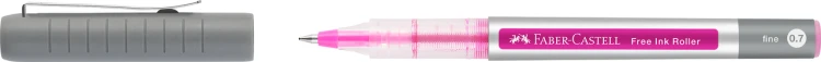 CIENKOPIS KULKOWY FREE INK 0,7mm RÓŻOWY FABER-CASTELL – zdjęcie 2