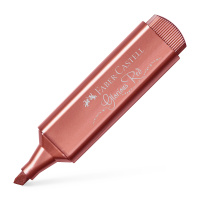 Zakreślacz 1546 metaliczny czerwonyfaber-castell – zdjęcie 4