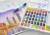 Farby akwarelowe cs w kostkach 48 kol. plastikowe opakowanie Faber-Castell – zdjęcie 4