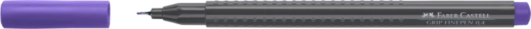 Cienkopis grip fioletowy Faber-Castell – zdjęcie 2