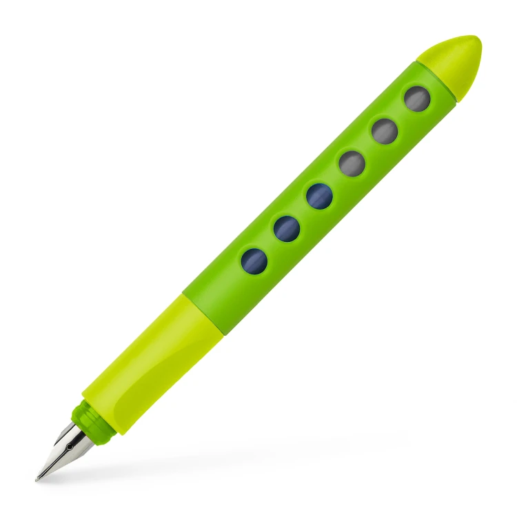 Pióro wieczne scribolino dla leworęcznych jasno-zielone Faber-Castell – zdjęcie 3