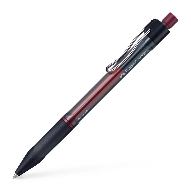 Długopis automatyczny żelowy beyond 0.7 mm czerwony Faber-Castell – zdjęcie 2