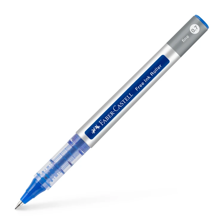 CIENKOPIS KULKOWY FREE INK 0,7mm NIEBIESKI FABER-CASTELL – zdjęcie 3