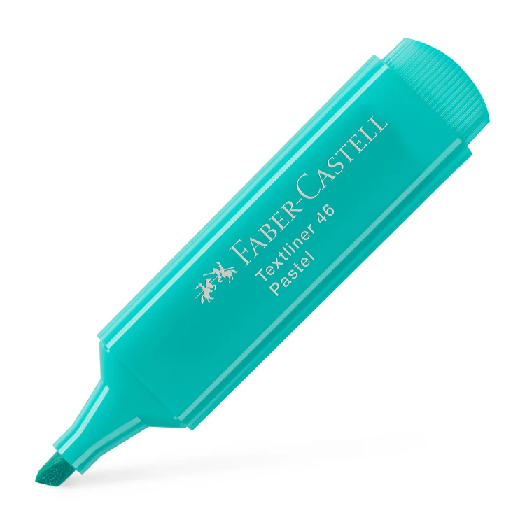 Zakreślacz 1546 pastelowy turkusowy Faber-Castell – zdjęcie 4