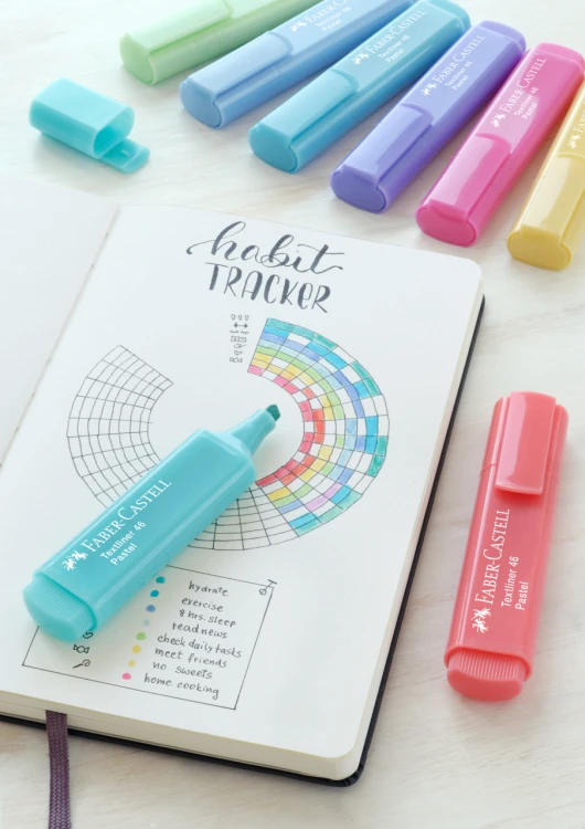 Zakreślacz 1546 pastelowy turkusowy Faber-Castell – zdjęcie 5