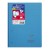 Zeszyt koverbook w okładce z PP, A4+ (22,3X29,7 cm), w kratkę z marginesem, z perforacją, 80 kartek, mix kolorów clairef – zdjęcie 2