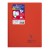 Zeszyt koverbook w okładce z PP, A4+ (22,3X29,7 cm), w kratkę z marginesem, z perforacją, 80 kartek, mix kolorów clairef – zdjęcie 5