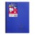 Zeszyt koverbook w okładce z PP, A4+ (22,3X29,7 cm), w linie z marginesem, z perforacją, 80 kartek, mix kolorów clairefo – zdjęcie 3
