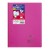 Zeszyt koverbook w okładce z PP, A4+ (22,3X29,7 cm), w linie z marginesem, z perforacją, 80 kartek, mix kolorów clairefo – zdjęcie 4