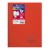 Zeszyt koverbook w okładce z PP, A4+ (22,3X29,7 cm), w linie z marginesem, z perforacją, 80 kartek, mix kolorów clairefo – zdjęcie 5