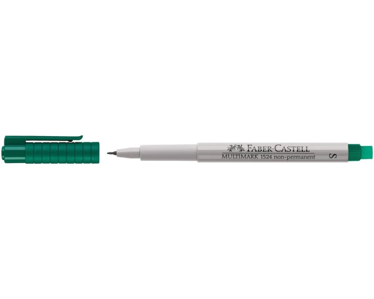 Multimark OHP niepermanentny s 4 kol. w etui Faber-Castell – zdjęcie 3